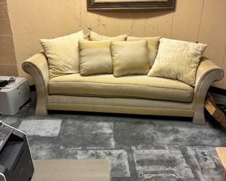 tinted sofa and pillows