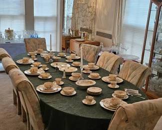 china sets and glassware