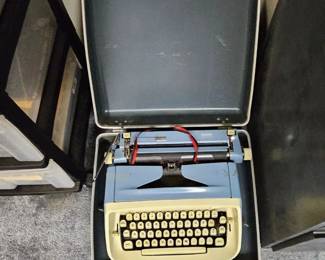 vintage typewriter
