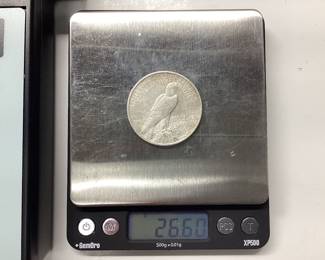 1923-P Peace Dollar U.S. 90.0 silver coin