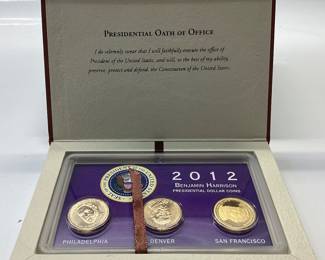5 Presidential proof sets 2012-2016 PDS edition all mints 3 coins per set