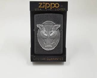 Rare RJR ZIPPO Boars Head lighter Only 50 made in 1994. This limited edition lighter features RJ Reynolds tobacco and Zippo trademarks.