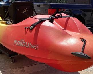 12ft MALIBU TWO OCEAN KAYAK 2 SEATER, NO SHIPPING PICKUP ONLY
