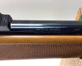 RARE Harrington Richardson Ultra Automatic This Ultra Automatic is chambered in 308 win. With 6x Redfield scope and Weaver mounts. All guns, pistols, rifles and shotguns are subject to FFL firearms regulations