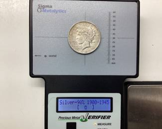 1923-P Peace Dollar U.S. 90.0 silver coin