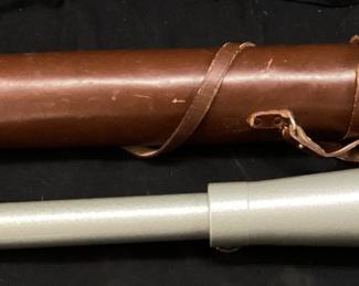 HERTEL & REUSS OPTIK KASSEL Z TELE-VARIABEL 25-60x60 TELESCOPE SPY GLASS, MADE IN GERMANY, WITH TRAVEL CASE