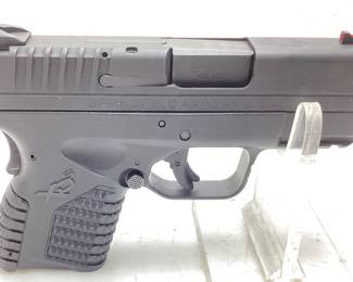 SPRINGFIELD ARMORY MODEL XDS-45ACP .45cal PISTOL WITH 3 MAGAZINES, 2 HOLSTERS, HARD CASE