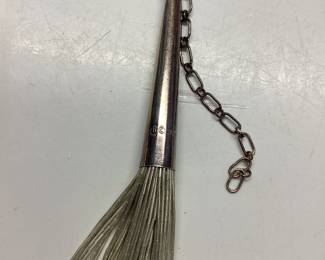 VTG. RELIOS CAROLYN POLLACK LIQUID STERLING SILVER AND TURQUOISE PENDANT NECKLACE 93.87 grams