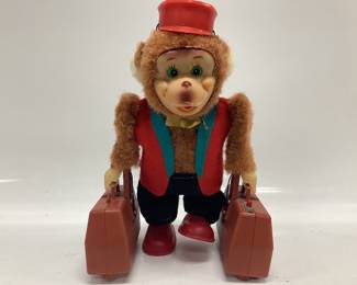 1960s YANOMAN TOYS TRAVELING MONKEY Battery operated not tested