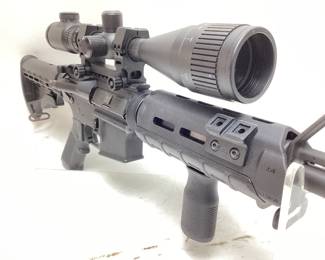 BUSHMASTER MODEL XM-15-E25 5.56cal RIFLE WITH AIM 4-16X50A0E SCOPE