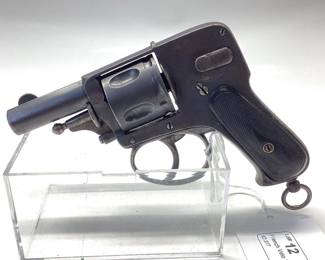 French Velo Dog Revolver 32 auto This early 20 century french revovler was designed as a defensive weapon for french cyclists. All guns, pistols, rifles and shotguns are subject to FFL firearms regulations