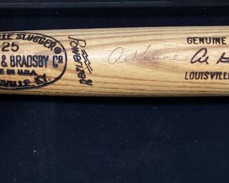  AUTOGRAPHED LOUISVILLE SLUGGER M110L AL KALINE #6 DETROIT TIGERS, HALL OF FAMER BASEBALL BAT, MODEL 125, POWERIZED FINISH, JSA CERTIFICATE OF AUTHENTICITY NO SHIPPING PICKUP ONLY