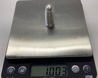  1 troy oz .999 silver 45 bullet 99.9 silver custom bullion