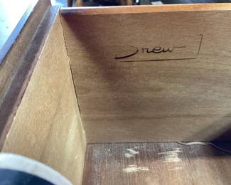 4 PIECE AMERICAN DREW BEDROOM SUITE, DRESSER, MIRROR, QUEEN BED AND CHEST OF DRAWERS NO SHIPPING PICKUP ONLY