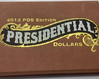 6 Presidential proof sets 2011-2016 PDS edition all mints 3 coins per set