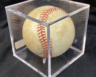 HOF MILWAUKEE BREWER PAUL MOLITOR AUTOGRAPHED BASEBALL, NO COA