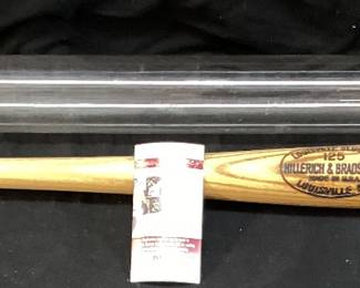  AUTOGRAPHED LOUISVILLE SLUGGER M110L AL KALINE #6 DETROIT TIGERS, HALL OF FAMER BASEBALL BAT, MODEL 125, POWERIZED FINISH, JSA CERTIFICATE OF AUTHENTICITY NO SHIPPING PICKUP ONLY
