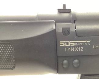 SDS Imports lynx12 shotgun This 12 gauge SDS Imports is a great rendition of the Saiga 12 on an AK47 platform. Includes 2 magazines