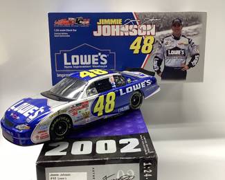2002 JIMMIE JOHNSON #48 LOWES DIE-CAST Limited edition