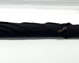 IVY CARVED CERAMIC UMBRELLA VASE Including 3 umbrellas signed B.P 81