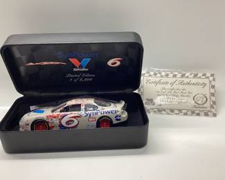 1998 MARK MARTIN VALVOLINE/SYNPOWER #6 DIE-CAST CAR #1 of 6,900