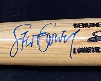  AUTOGRAPHED LOUISVILLE SLUGGER C263 STEVE GARVEY #6 SAN DIEGO PADRES & LA DODGERS, POWERIZED FINISH BASEBALL BAT NO SHIPPING PICKUP ONLY
