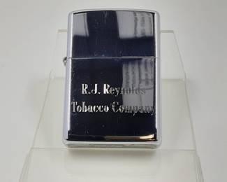 RJ REYNOLDS TOBACCO COMPANY ZIPPO Classic engraved Zippo with RJR Endorsement
