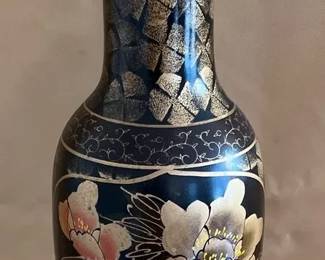 Chinese Cloisonne Enamel Vase