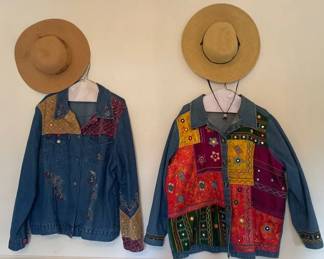 Jean Jackets  Straw Hats