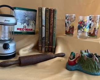 Advertising Items Household Goods And Vintage Books