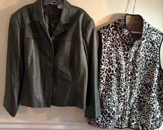 Leather Coat And Reversible Best