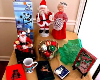 Santa  Mrs. Claus With More Christmas