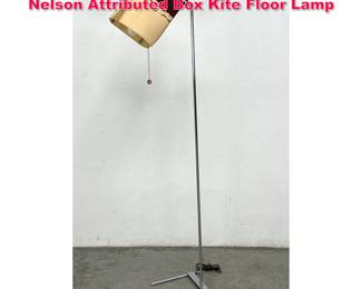 Lot 134 70s Vintage Mid Century George Nelson Attributed Box Kite Floor Lamp