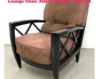 Lot 174 I4 Mariani Pace Collection Italian Lounge Chair. ADAM TIHANY VENEZIA