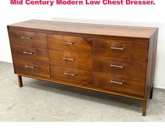 Lot 393 Paul McCobb for Lane Components Mid Century Modern Low Chest Dresser. 