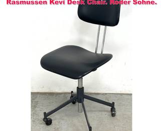 Lot 205 1958 Vintage Danish Modern Jorgen Rasmussen Kevi Desk Chair. Roder Sohne. 