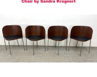 Lot 246 Set 4 Sweden Ikea Fusion Design Chair by Sandra Kragnert
