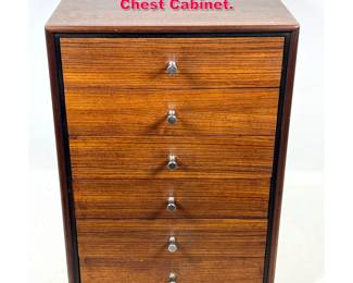 Lot 12 Jack Cartwright 6 Drawer Jewelry Chest Cabinet. 