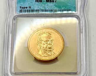 2009-D James K. Polk Presidential $1 Coin ICG MS67 Type II