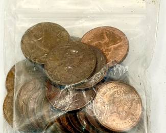 Canadian Pennies Mystery Lot