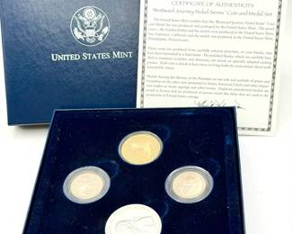 2005 U.S. Mint Westward Journey Nickel Series Coin & Medal Set w/ Box & COA