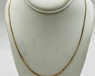 14K Gold Chain Necklace