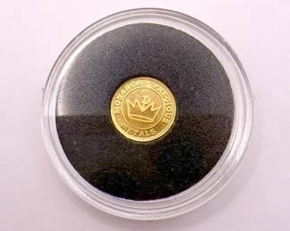 APMEX 1 Gram .9999 Fine Gold Round