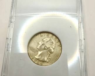 1964-D Washington Silver Quarter