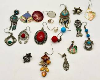 Fun Unmatched Vintage Earring Lot