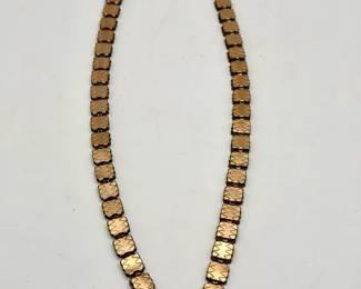 antique Victorian bookchain necklace