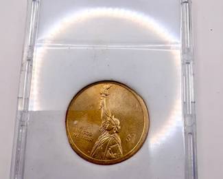 2018 American Innovation $1 Coin – Signed First Patent Design #2