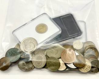 Foreign Coin Mystery Lot