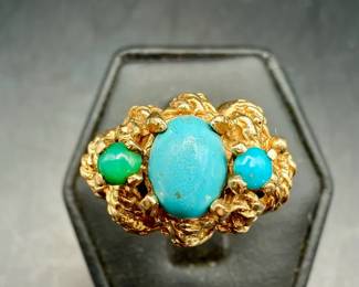 14K Gold “Bird Nest” Ring