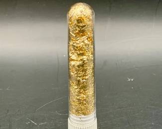 Mystery Tube Of Gold Flakes